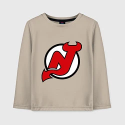 Детский лонгслив New Jersey Devils