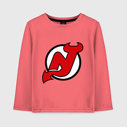 Детский лонгслив New Jersey Devils