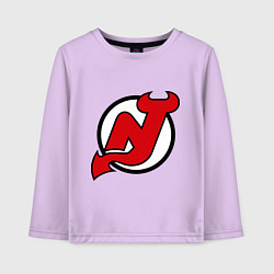 Детский лонгслив New Jersey Devils