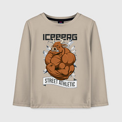 Детский лонгслив Iceberg: Street Athletic