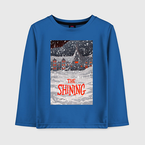 Детский лонгслив The Shining / Синий – фото 1