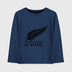 Детский лонгслив New Zeland: All blacks