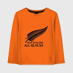 Детский лонгслив New Zeland: All blacks