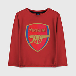 Лонгслив хлопковый детский Arsenal FC, цвет: красный