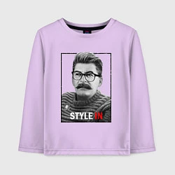 Детский лонгслив Stalin: Style in