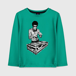 Детский лонгслив Брюс Ли Dj