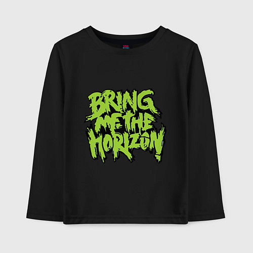 Детский лонгслив Bring me the horizon / Черный – фото 1