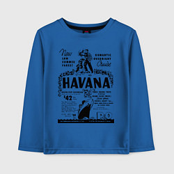 Детский лонгслив Havana Cuba