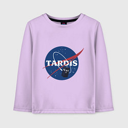 Детский лонгслив Tardis NASA
