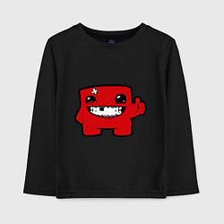 Детский лонгслив Super Meat Boy