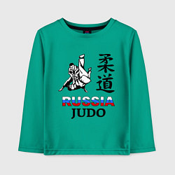 Детский лонгслив Russia Judo