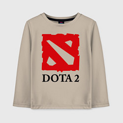 Детский лонгслив Dota 2: Logo