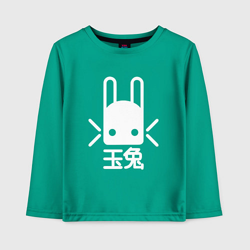 Детский лонгслив Destiny Rabbit / Зеленый – фото 1