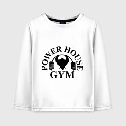 Детский лонгслив Power House Gym