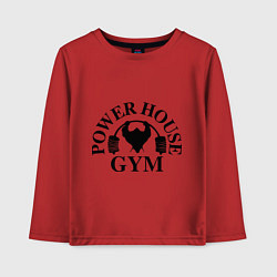 Детский лонгслив Power House Gym