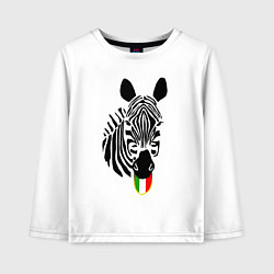 Детский лонгслив Juventus Zebra