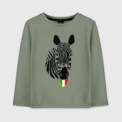 Детский лонгслив Juventus Zebra