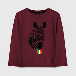 Детский лонгслив Juventus Zebra