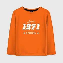 Детский лонгслив Limited Edition 1971