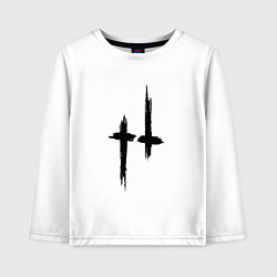 Детский лонгслив Hunt: Showdown Black Logo