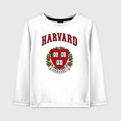 Детский лонгслив Harvard university