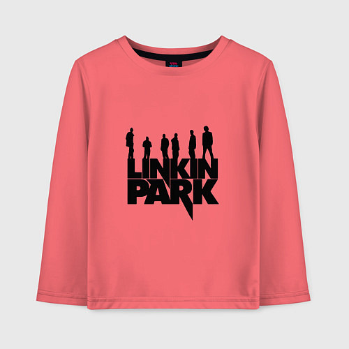 Детский лонгслив Linkin Park / Коралловый – фото 1