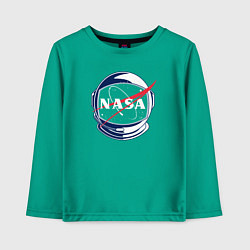Детский лонгслив NASA
