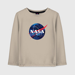 Детский лонгслив NASA: Cosmic Logo