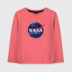 Детский лонгслив NASA: Cosmic Logo