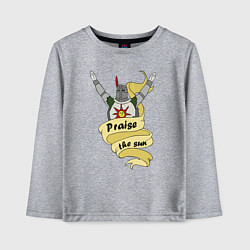 Детский лонгслив Praise the Sun