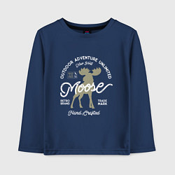 Детский лонгслив Mosse: Trade Mark