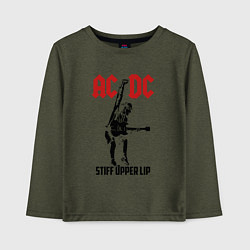 Детский лонгслив AC/DC: Stiff Upper Lip