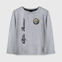 Детский лонгслив Alfa Romeo Automobiles S p A
