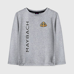Лонгслив хлопковый детский Maybach Style, цвет: меланж