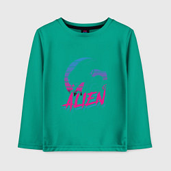 Детский лонгслив Alien: Retro Style