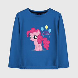 Лонгслив хлопковый детский Young Pinkie Pie, цвет: синий