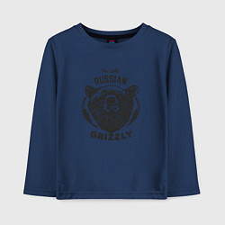 Детский лонгслив Russian Grizzly