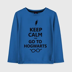 Детский лонгслив Keep Calm & Go To Hogwarts