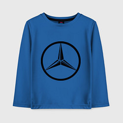Детский лонгслив Mercedes-Benz logo