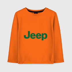 Детский лонгслив Logo Jeep