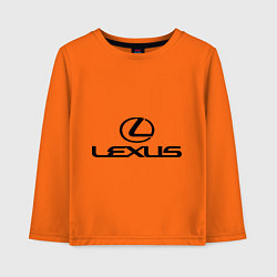 Детский лонгслив Lexus logo
