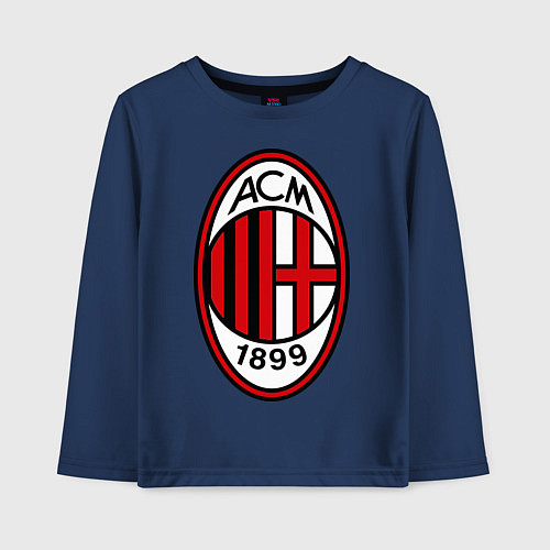 Детский лонгслив Milan ACM / Тёмно-синий – фото 1