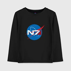 Детский лонгслив NASA N7