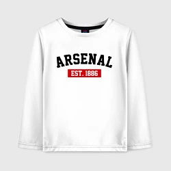 Детский лонгслив FC Arsenal Est. 1886