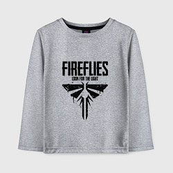 Детский лонгслив Fireflies: Look for the Light