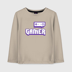 Детский лонгслив Twitch Gamer