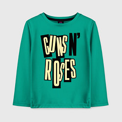 Детский лонгслив Guns n Roses: cream