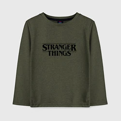 Детский лонгслив Stranger Things