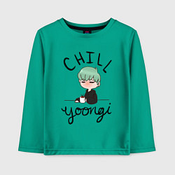 Детский лонгслив Chill Yoongi