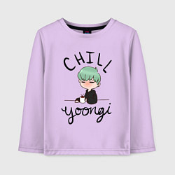 Детский лонгслив Chill Yoongi